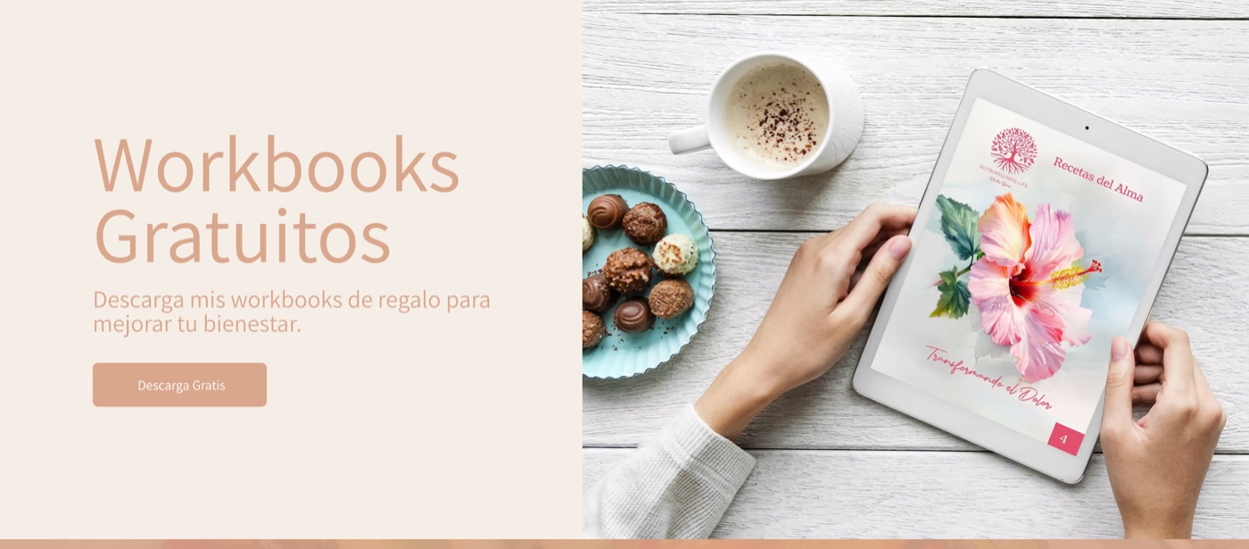 Captura de workbooks de Nutriwellness